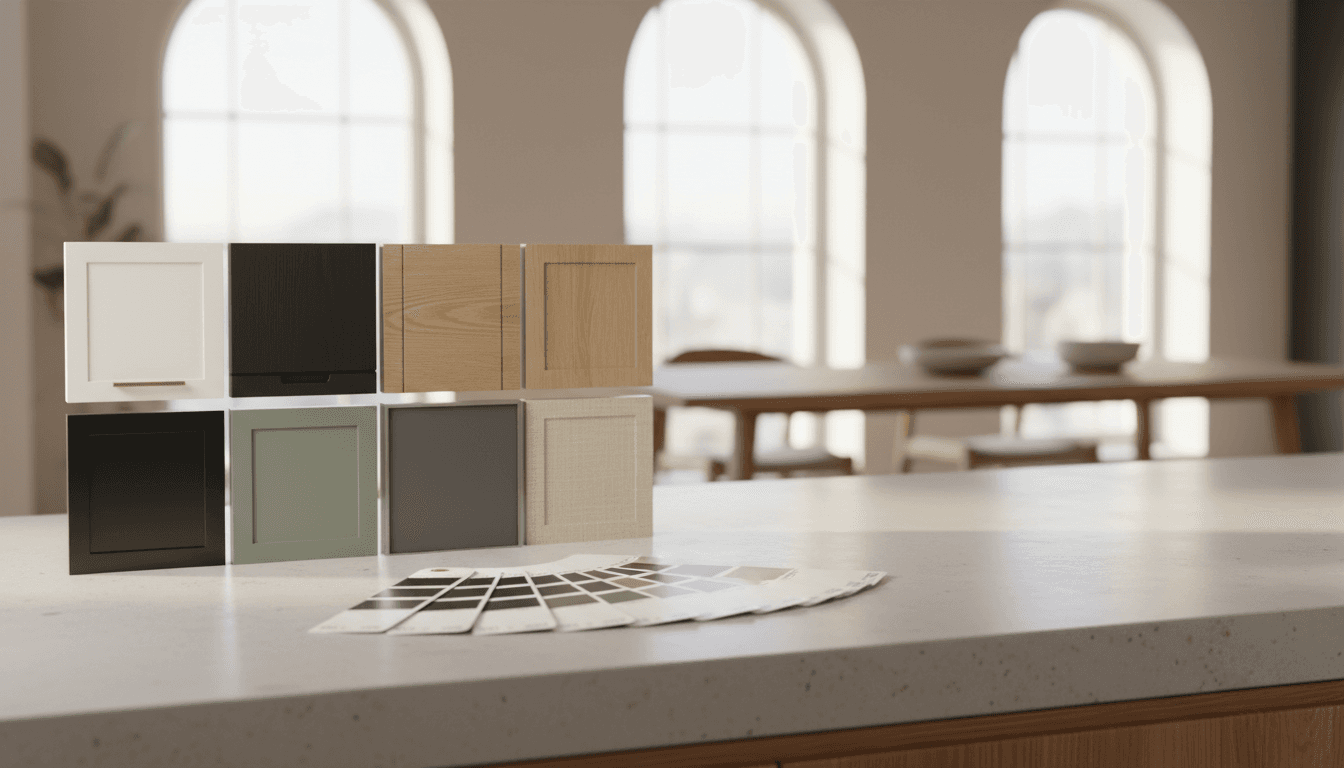 Cabinet Door Color Selection: 18 Combinations Across 6 Kitchen Styles