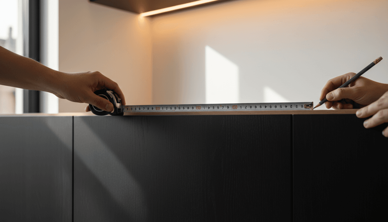 How to Measure a Kitchen Cabinet Door: Step-by-Step in Millimeters